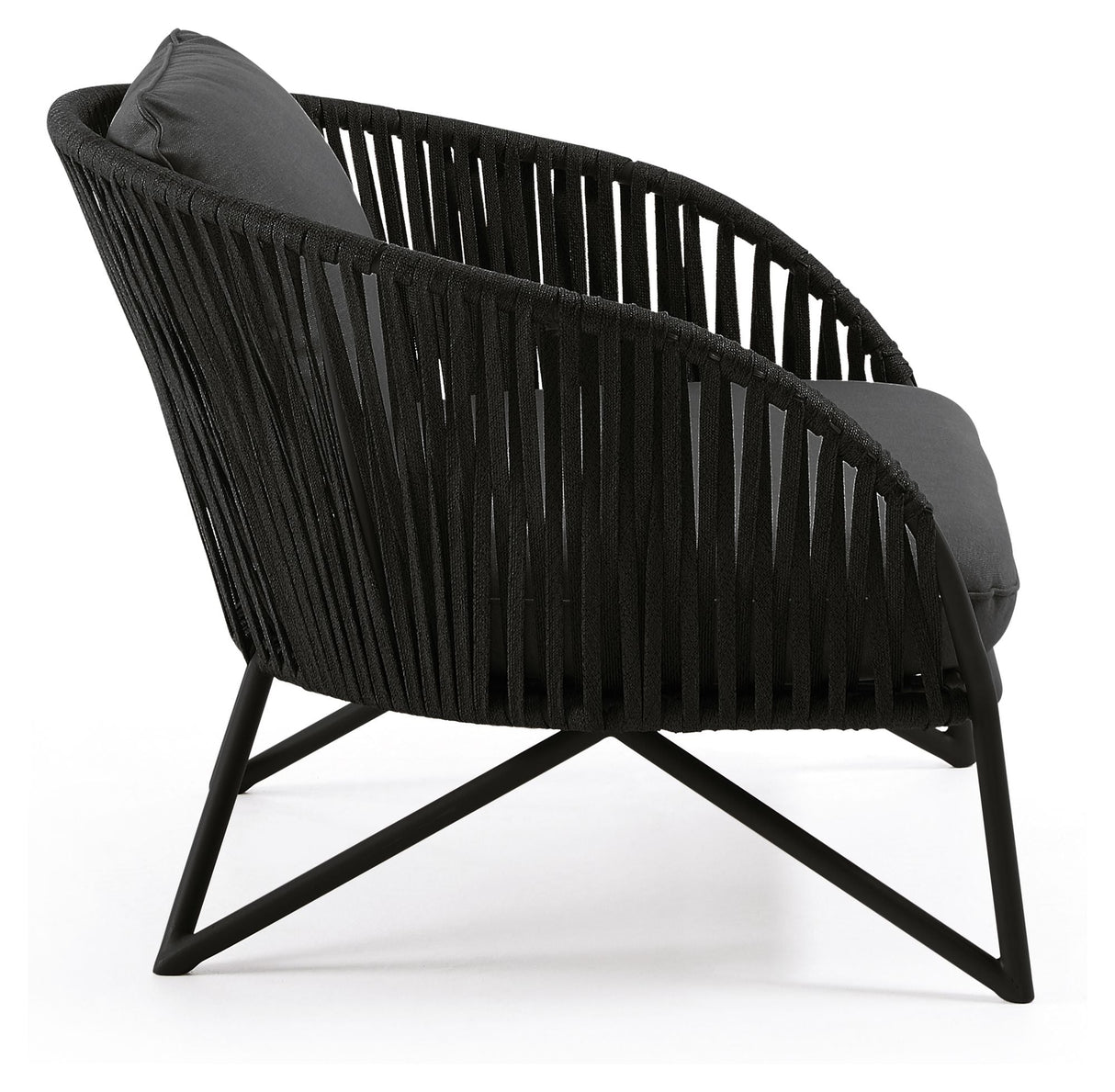 Branzie Loungestol, Sort - UNOLIVING.COM