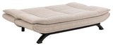 Faith Sovesofa m. click og clack, Beige stof - Unoliving.com