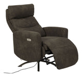 Kamares Recliner, Grå stof - Unoliving.com