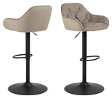 Brooke, barstol - beige - UNOLIVING.COM