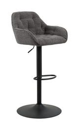 Brooke Barstol m. gas lift og drej, Anthracite - UNOLIVING.COM