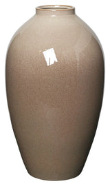 Ingrid Keramik Vase, Taupe/Brun - Unoliving.com