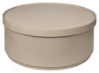 Ninna Sofabord m. opbevaring Beige, Ø75 - Unoliving.com