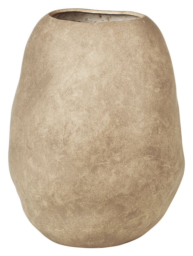 Organic Vase H43, Taupe - Unoliving.com