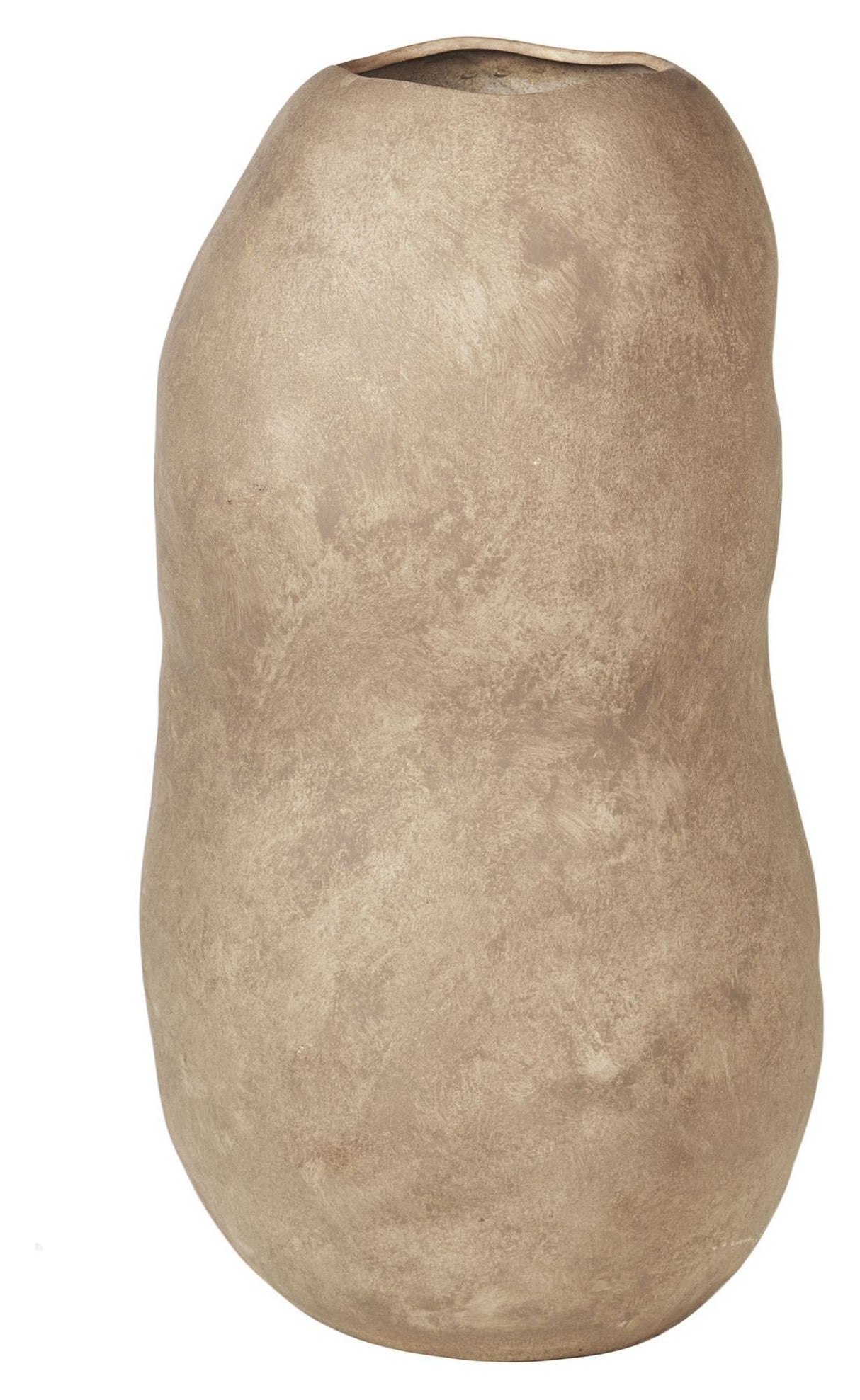 Organic Vase H61, Taupe - Unoliving.com