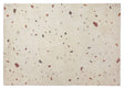 Terrazzo Tæppe Lys Grå/Rød, 200x140 - Unoliving.com