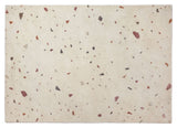 Terrazzo Tæppe Lys Grå/Rød, 200x140 - Unoliving.com