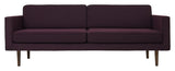 Wind 3-pers sofa, Bordeaux rød - Unoliving.com