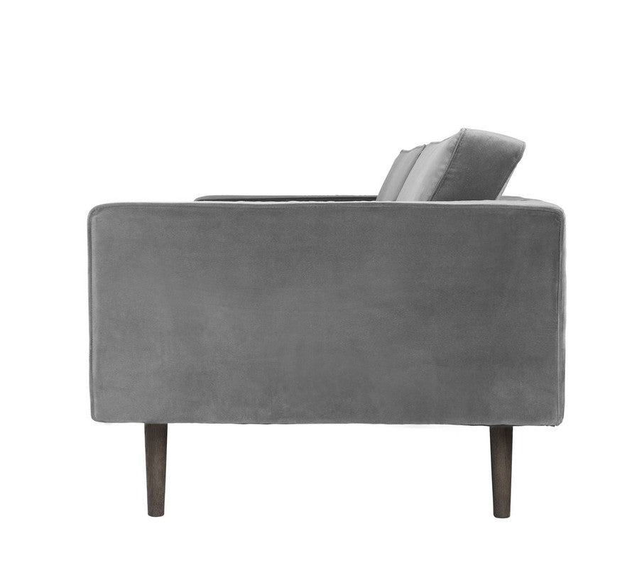 Wind 3-pers. Sofa, Drizzle Velour - Unoliving.com