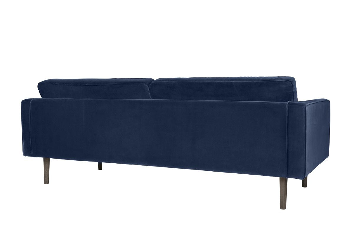 Wind 3-pers. Sofa - Insignia Blue Velour - Unoliving.com