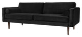 Wind 3-pers. Sofa - Sort Velour - Unoliving.com