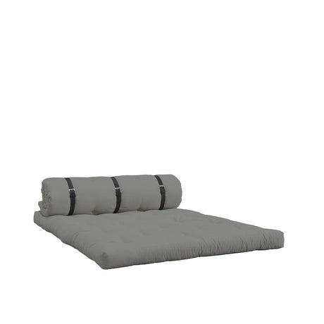 Buckle - Up Futon Sofa, Grey - UNOLIVING.COM