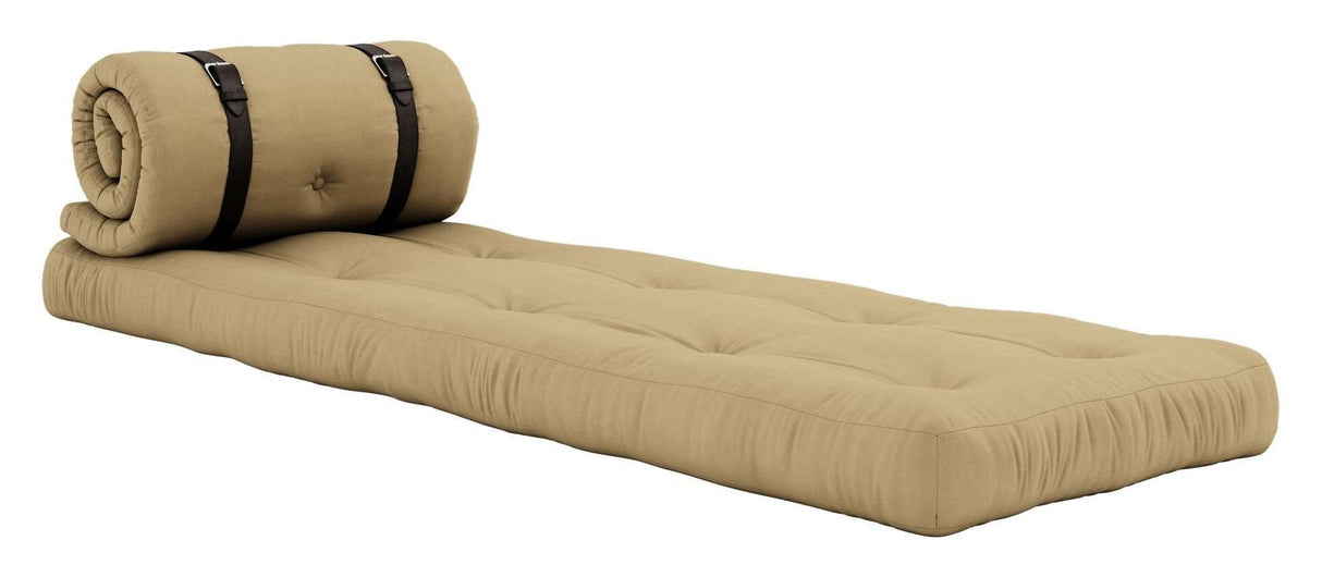 Buckle - Up Futon Stol, Wheat beige - UNOLIVING.COM