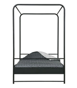 Bunk Sengeramme 200x120 - Sort metal - UNOLIVING.COM