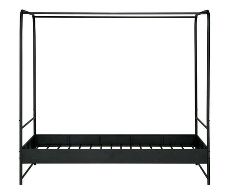 Bunk Sengeramme 200x120 - Sort metal - UNOLIVING.COM