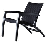 Findahl Luna Loungestol, eg/sort m. flet gjord, Sort - Unoliving.com