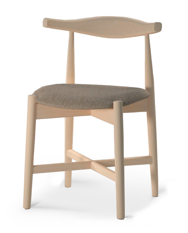 Findahl Dora Spisebordsstol, Bøg/Beige - Unoliving.com