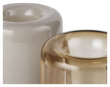 Opal Vase L, Beige - Unoliving.com