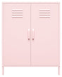 Cache 2 - dørs Opbevaringsskab, Bashful Pink, 102x80x40 - UNOLIVING.COM