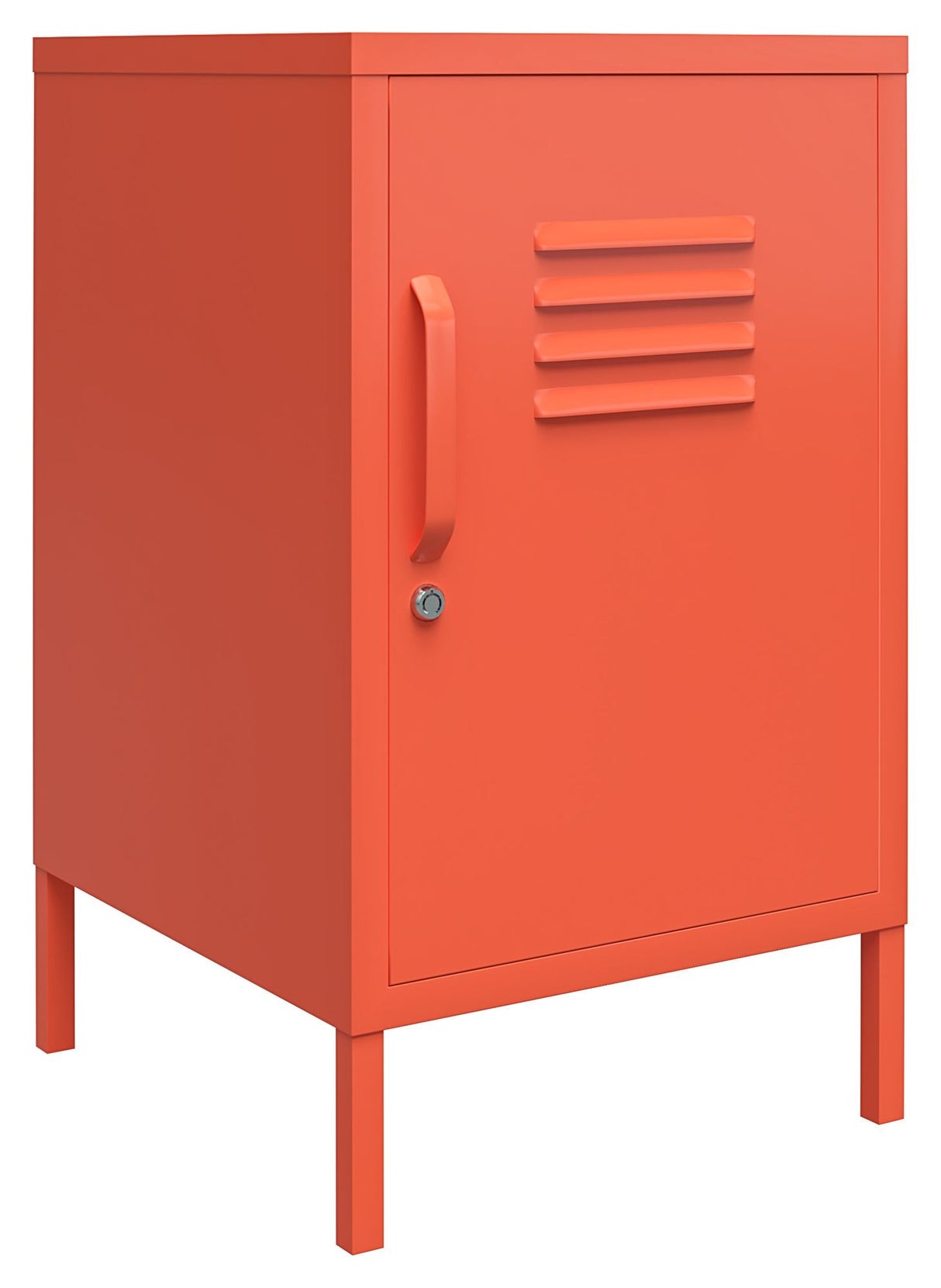 Cache Metalskab/Sidebord, Orange - UNOLIVING.COM