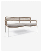 Cailin 2 - pers. Loungesofa, Beige Reb/Hvid - UNOLIVING.COM