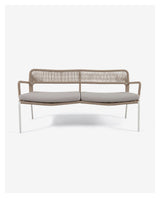 Cailin 2 - pers. Loungesofa, Beige Reb/Hvid - UNOLIVING.COM