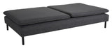 Callisto 2 - pers. Loungemodul, Sort/Onyx - UNOLIVING.COM