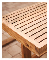 Canadell Bænk, Natur teak, B:130 - UNOLIVING.COM