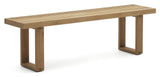 Canadell Bænk, Natur teak, B:170 - UNOLIVING.COM