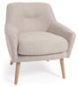 Candela Loungestol, Beige - UNOLIVING.COM