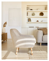 Candela Loungestol, Beige - UNOLIVING.COM