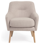 Candela Loungestol, Beige - UNOLIVING.COM