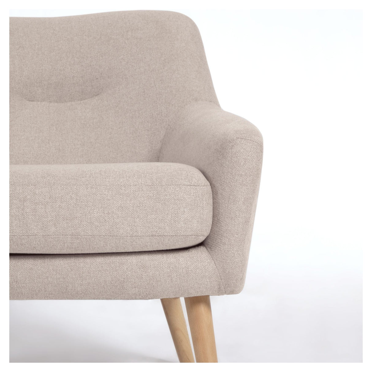 Candela Loungestol, Beige - UNOLIVING.COM