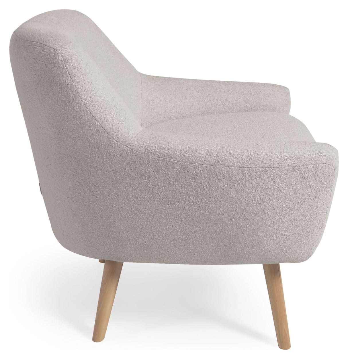 Candela Loungestol, Grå Fleece - UNOLIVING.COM