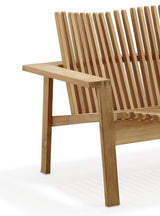 Cane - line Amaze Sofa, Teak - UNOLIVING.COM