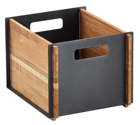 Cane - line Box Opbevaringskasse, Teak grå - UNOLIVING.COM