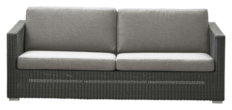 Cane - line Chester 3 - pers. Loungesofa hyndesæt, Taupe, Cane - line Natté - UNOLIVING.COM