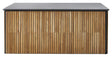 Cane - line Combine hyndeboks stor, Teak m/lava grey aluminium - UNOLIVING.COM