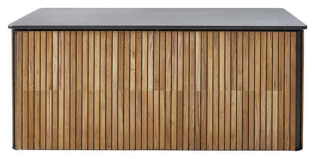 Cane - line Combine hyndeboks stor, Teak m/lava grey aluminium - UNOLIVING.COM