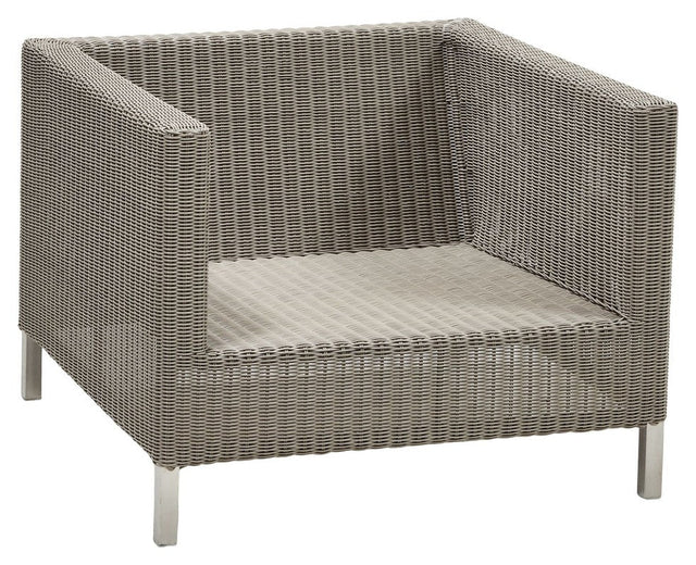 Cane - line Connect loungestol, Taupe - UNOLIVING.COM