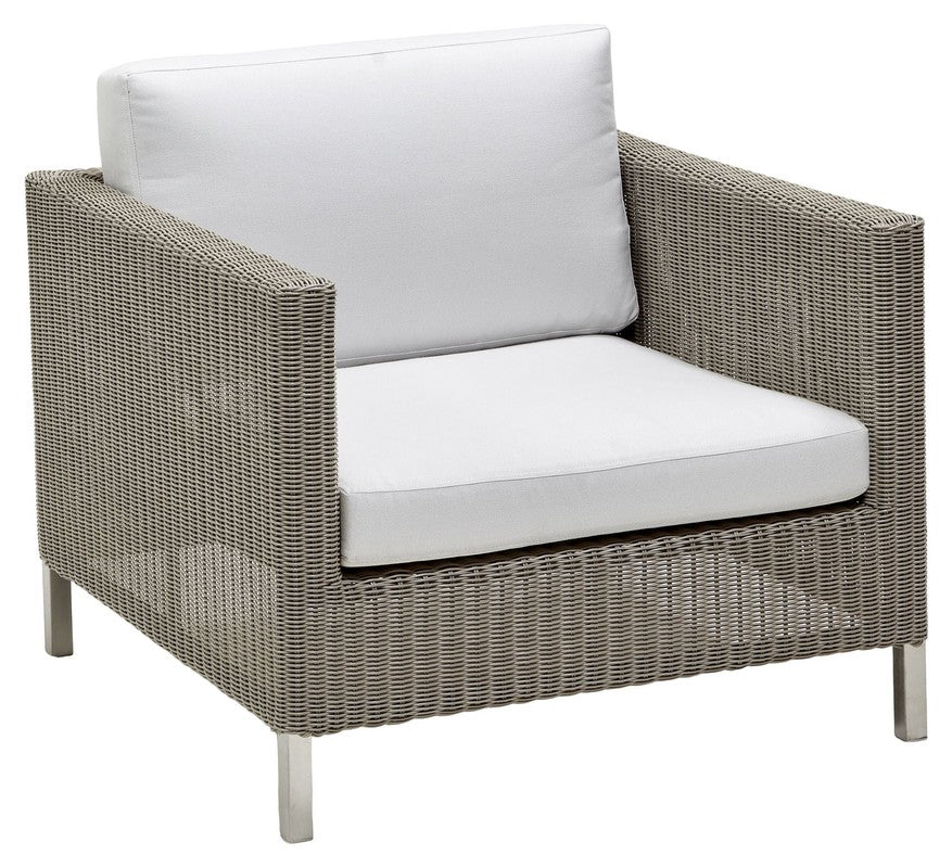 Cane - line Connect loungestol, Taupe - UNOLIVING.COM