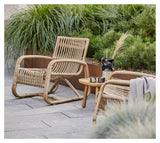 Cane-line Curve loungestol OUTDOOR, Natur - Unoliving.com