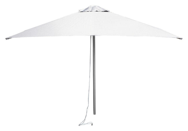 Cane - line Harbour parasol m/snoretræk 2x2 m, Hvid - UNOLIVING.COM