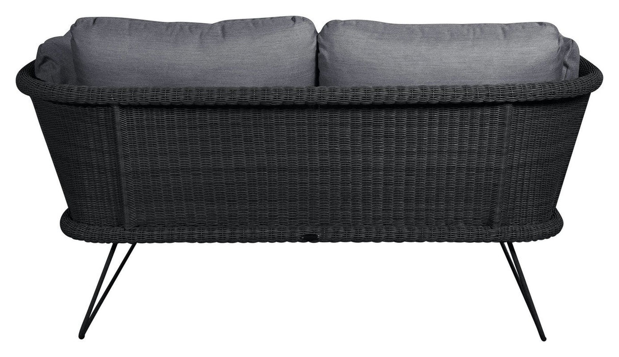 Cane - line Horizon daybed, Sort, Cane - line Weave - UNOLIVING.COM