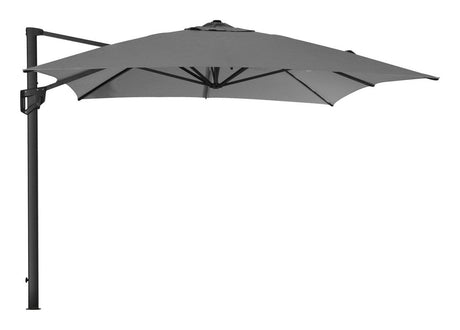 Cane - line Hyde luxe hanging Parasol 3x4 m, Antracit - UNOLIVING.COM