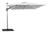 Cane - line Hyde luxe tilt Parasol 3x3 m, Silver - UNOLIVING.COM