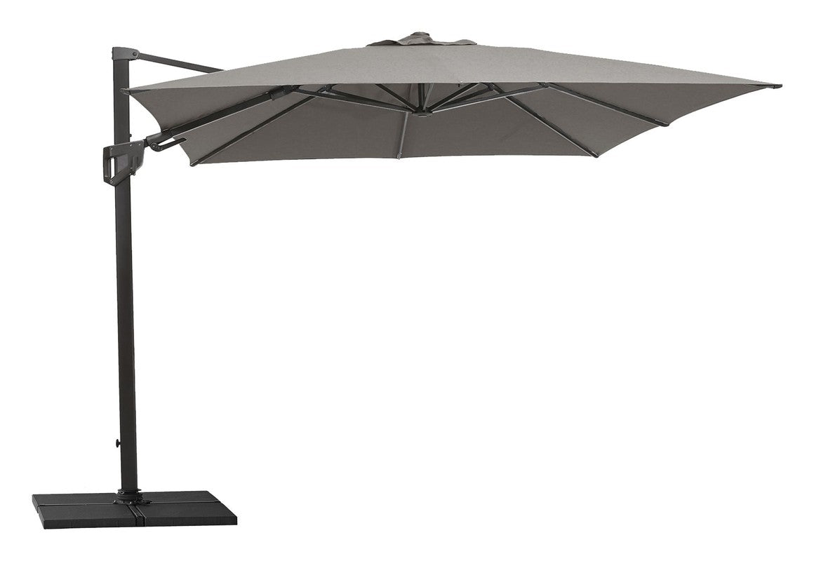 Cane - line Hyde luxe tilt Parasol 3x3 m, Taupe - UNOLIVING.COM