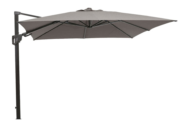 Cane-line Hyde luxe tilt Parasol 3x3 m, Taupe - Unoliving.com