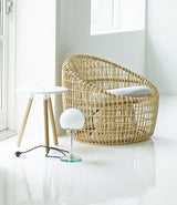 Cane - line INDOOR Nest Loungestol, Natur - UNOLIVING.COM