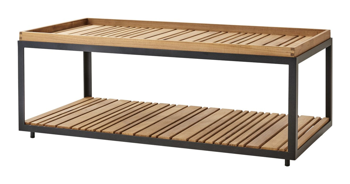 Level bordpladesæt til Sofabord Teak, 120x60